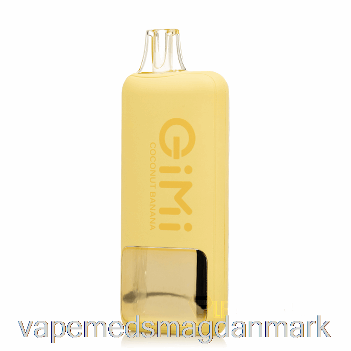 Vape Uden Nikotin Flum Gimi 8500 Smart Engangs Kokos Banan